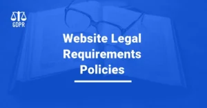 website legal requirements, dbuggers